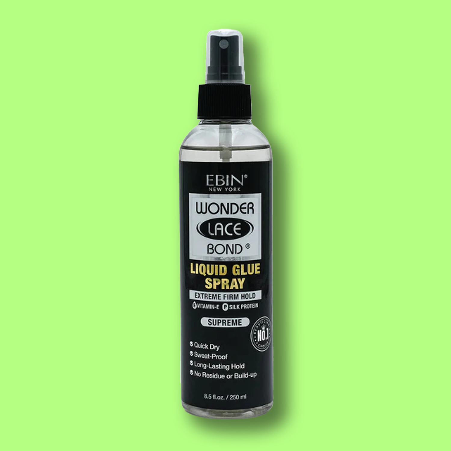 Ebin New York Wonder Lace Bond Liquid Glue Spray 250ml