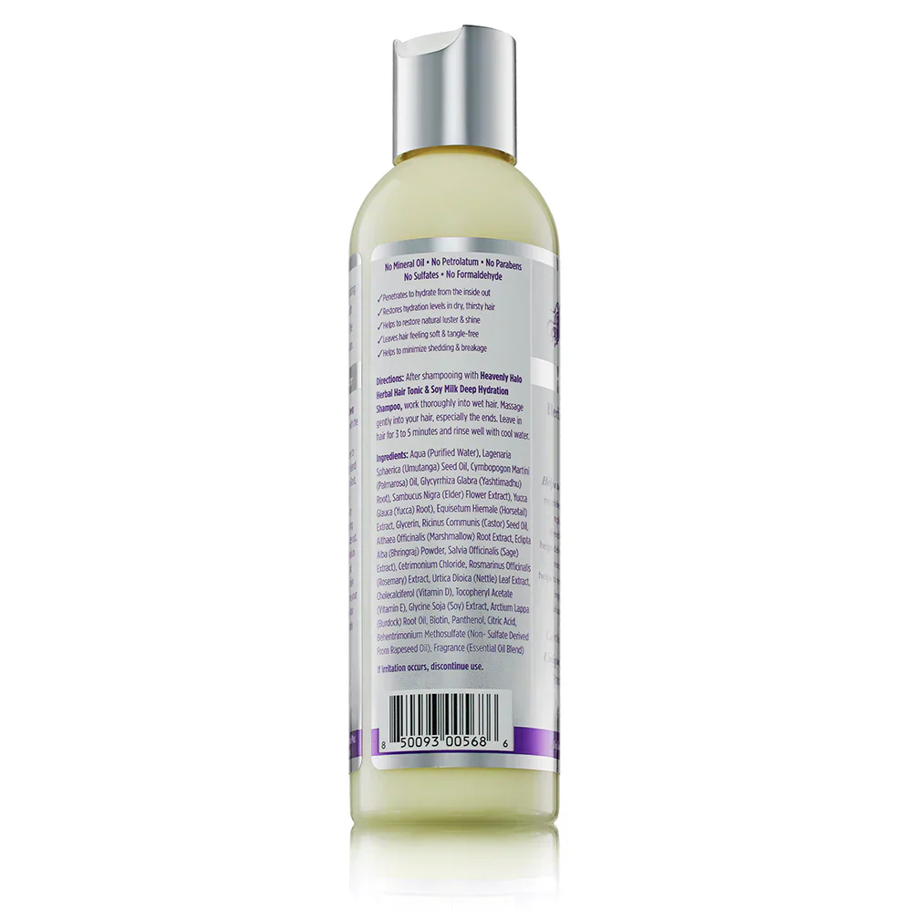 THE MANE CHOICE Heavenly Halo Herbal Hair Tonic & Soy Milk Deep Hydration Conditioner