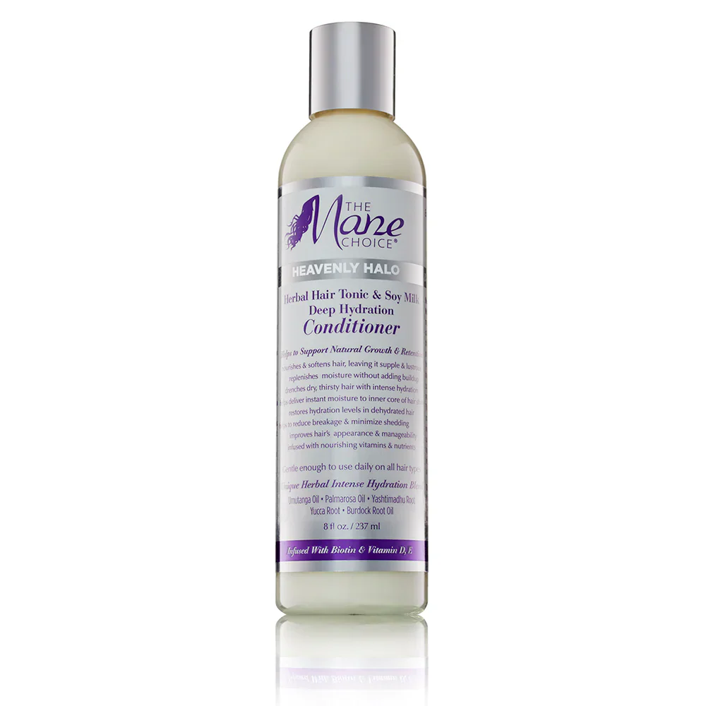 THE MANE CHOICE Heavenly Halo Herbal Hair Tonic & Soy Milk Deep Hydration Conditioner