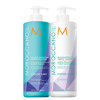 Moroccanoil Blonde Perfecting Purple Shampoo and Conditioner 500ml