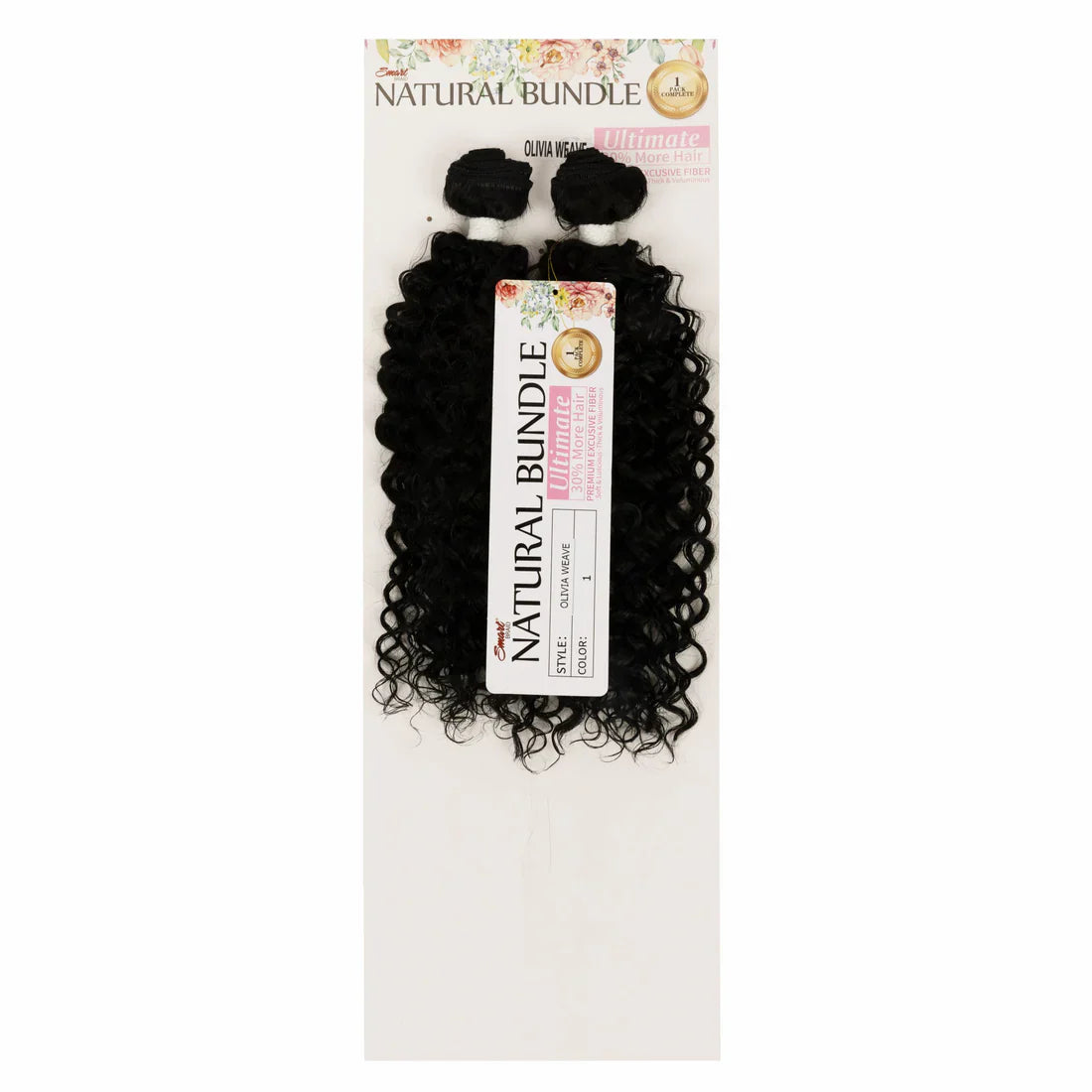SMART NATURAL BUNDLE ULTIMATE PREMIUM EXCUSIVE FIBER SOFT & LUSCIOUS SUPER SOFT 2X Olivia Weave