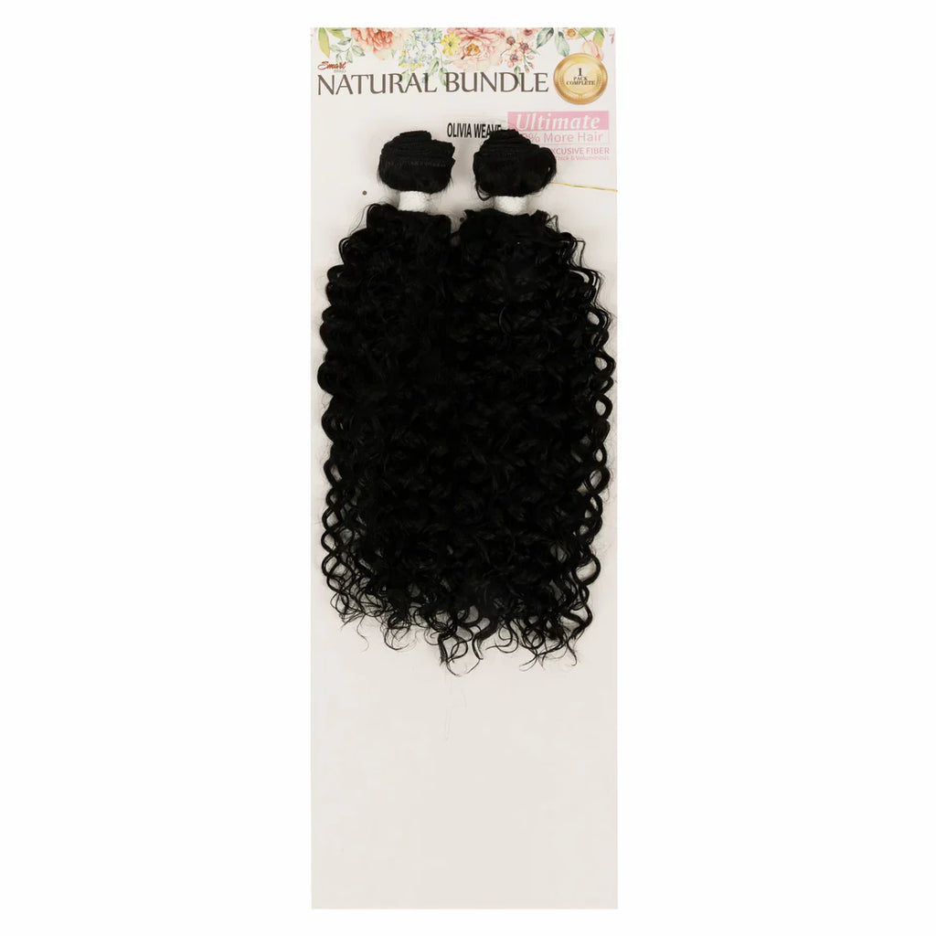 SMART NATURAL BUNDLE ULTIMATE PREMIUM EXCUSIVE FIBER SOFT & LUSCIOUS SUPER SOFT 2X Olivia Weave