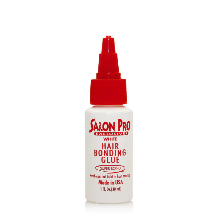 SALON PRO EXCLUSIVE HAIR BONDING GLUE (WHITE) (1 OZ)