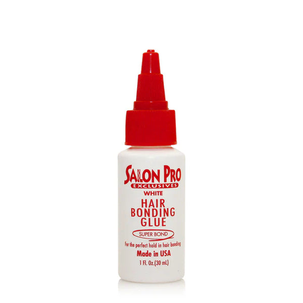 SALON PRO EXCLUSIVE HAIR BONDING GLUE (WHITE) (1 OZ)